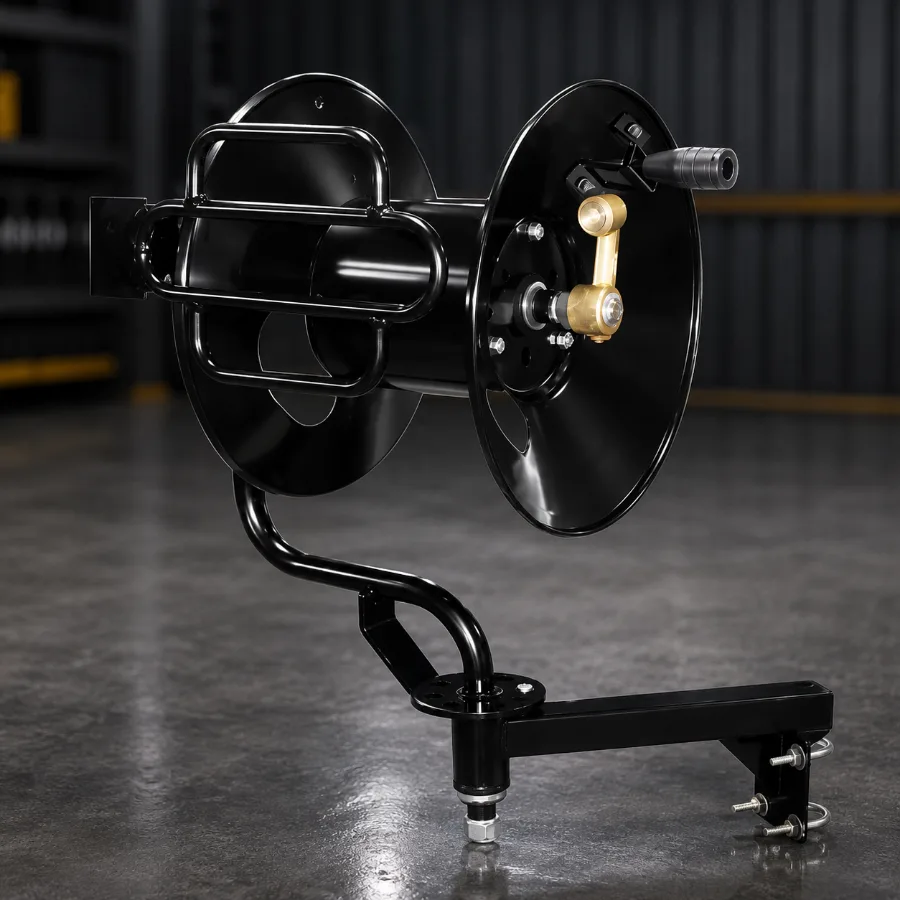 Landa pressure washer hose reel