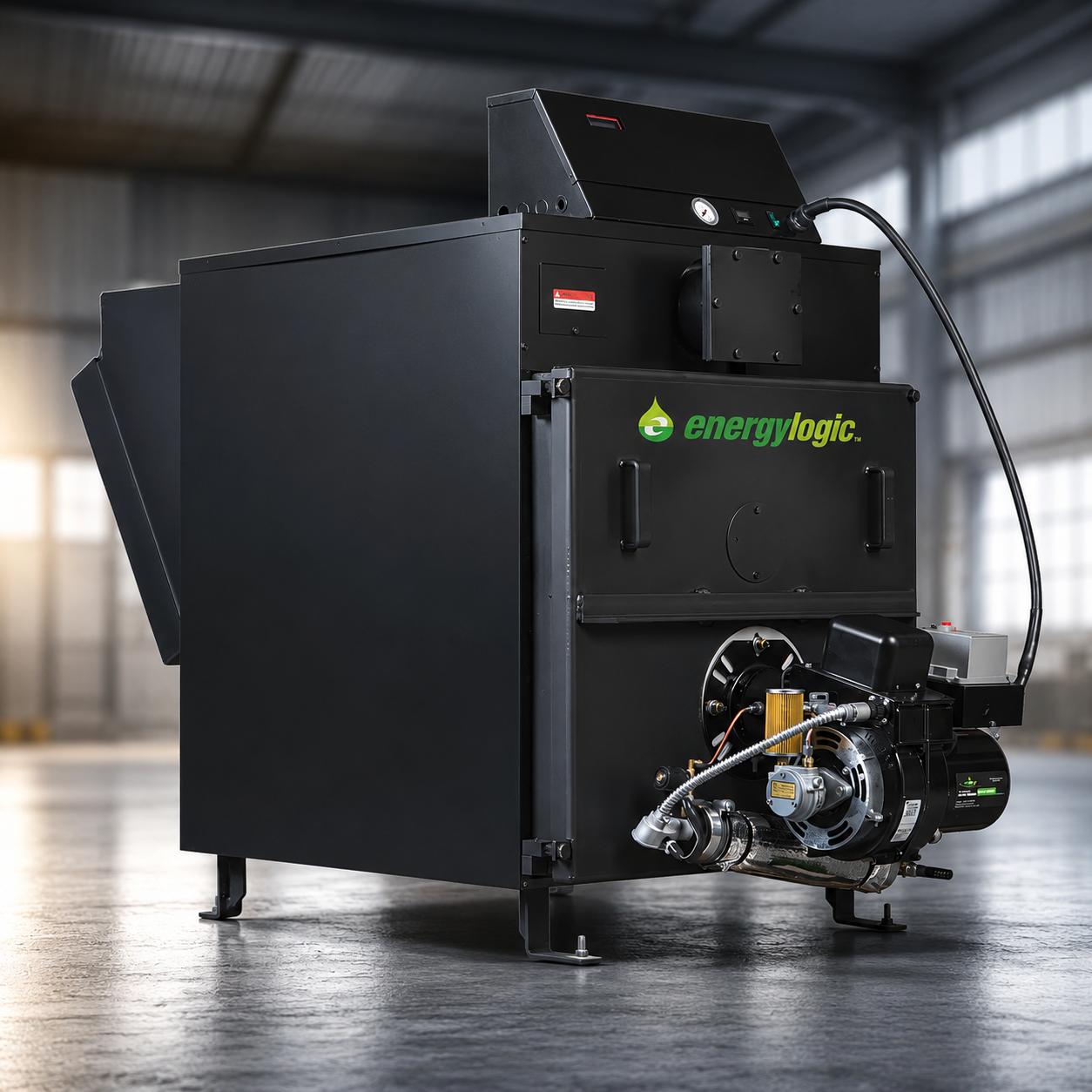 EnergyLogic waste oil boiler