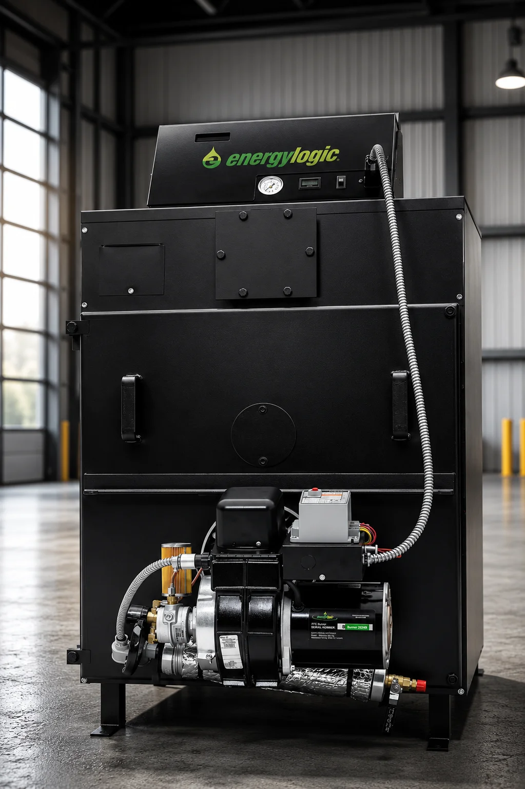 EnergyLogic waste oil boiler