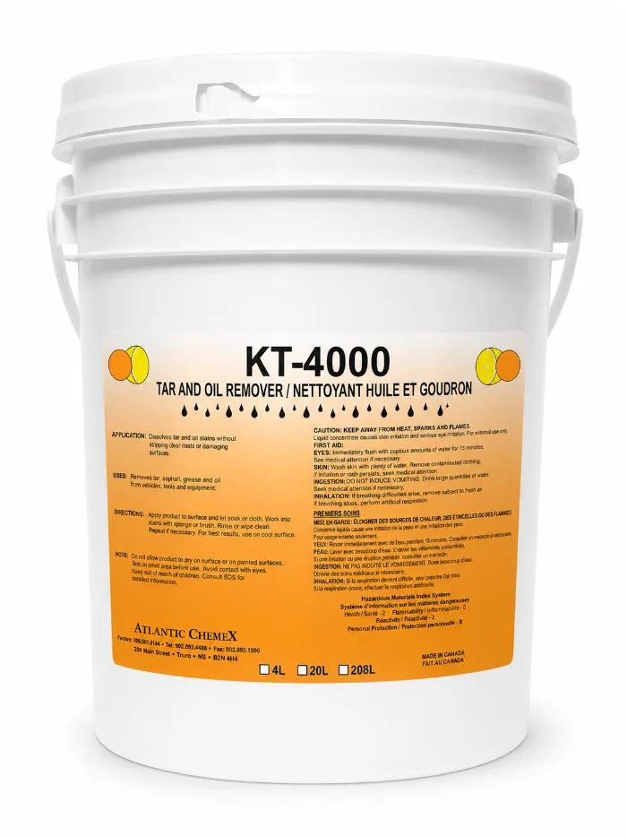Atlantic Chemex KT-4000 — product container