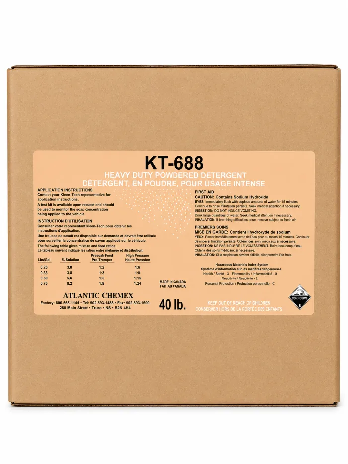 Atlantic Chemex KT-688 — product container