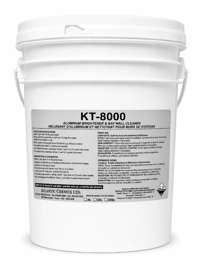 Atlantic Chemex KT-8000 — product container