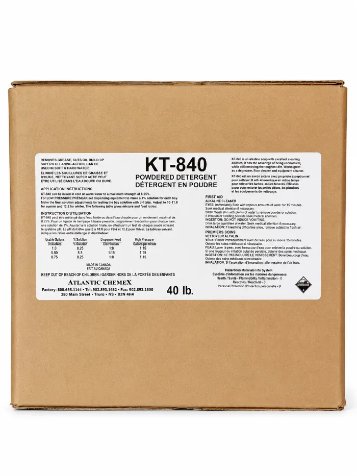 Atlantic Chemex KT-840 — product container