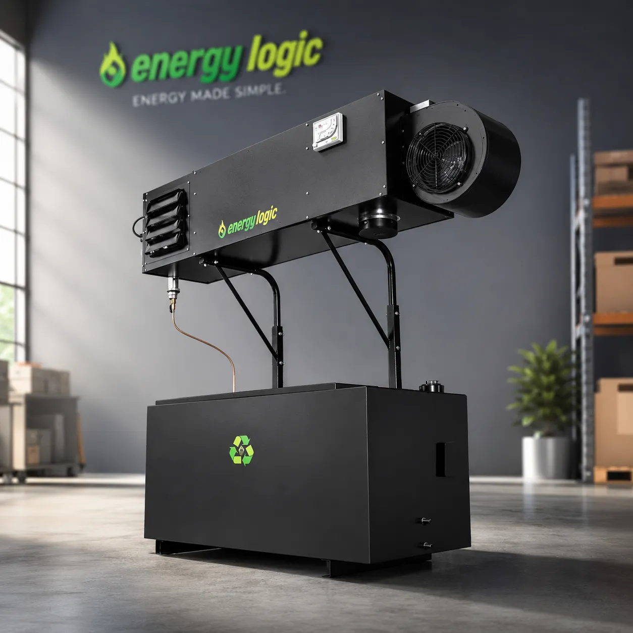 EnergyLogic waste oil furnace