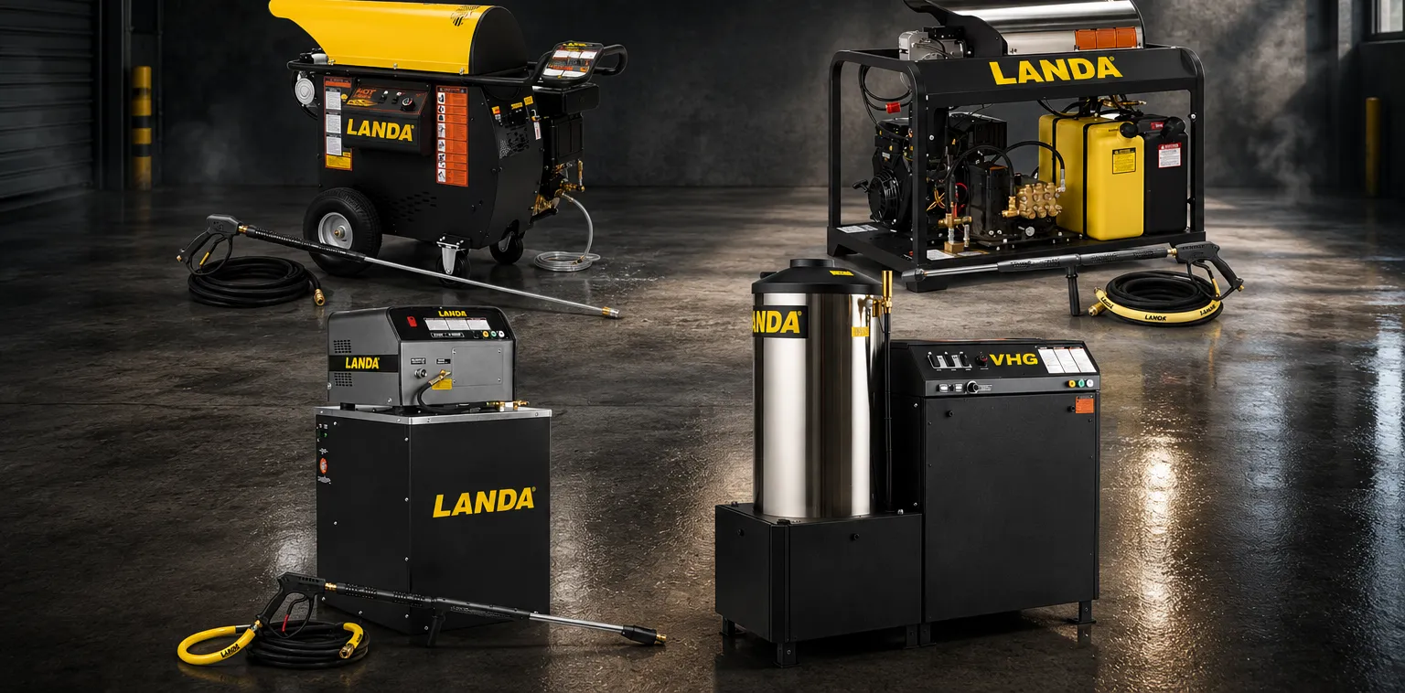 Hot water pressure washer rentals