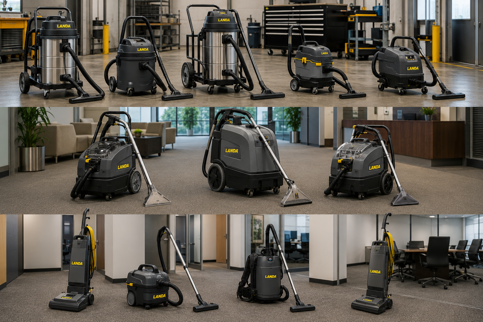 Kärcher vacuums and carpet extractors