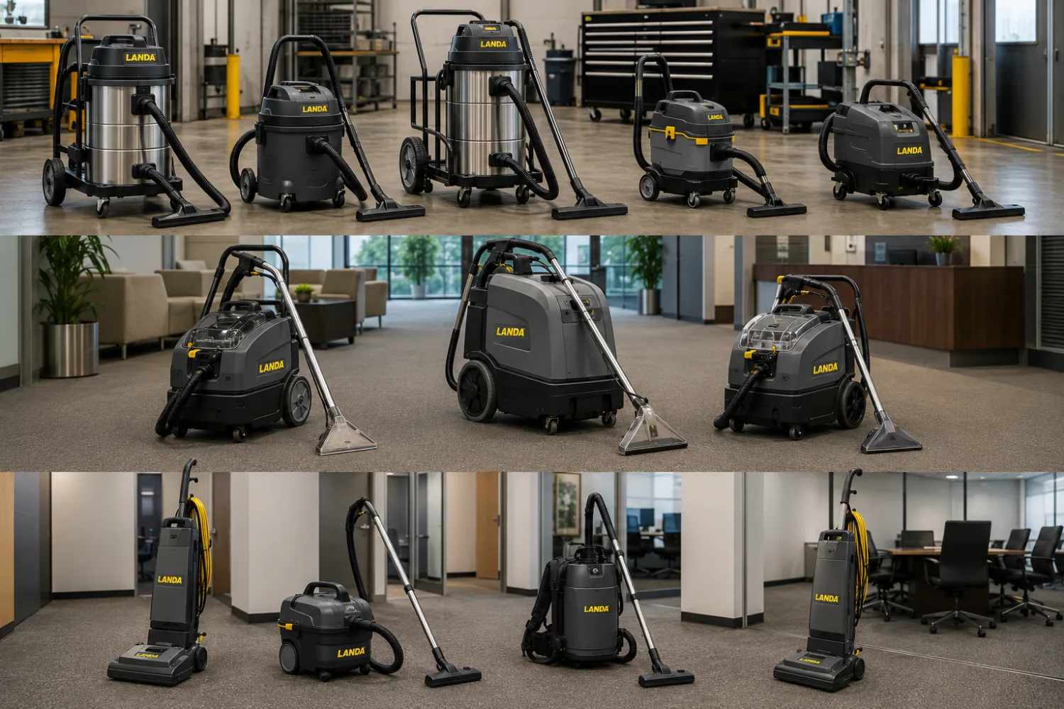 Kärcher vacuums and carpet extractors