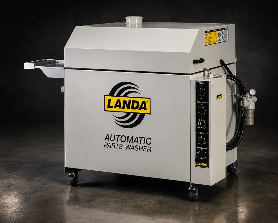 Landa LC Series large-capacity automatic parts washer