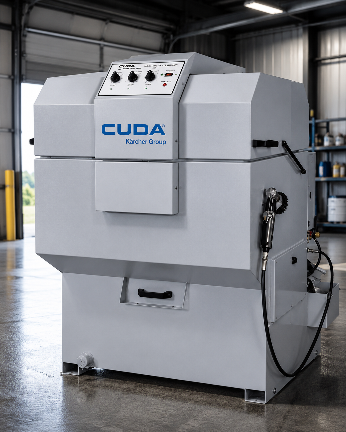 Cuda automatic parts washer