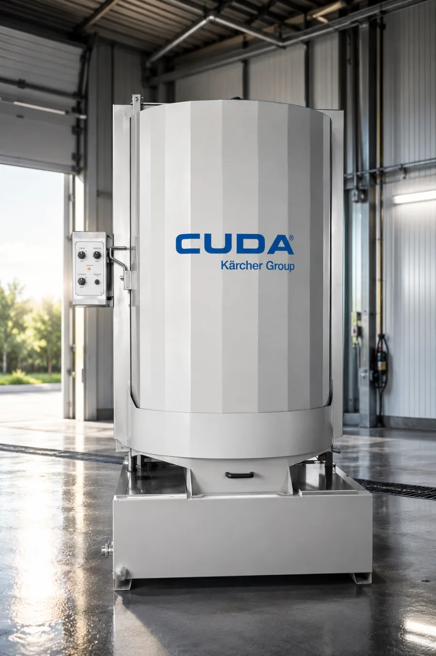 Cuda front-load cabinet automatic parts washer