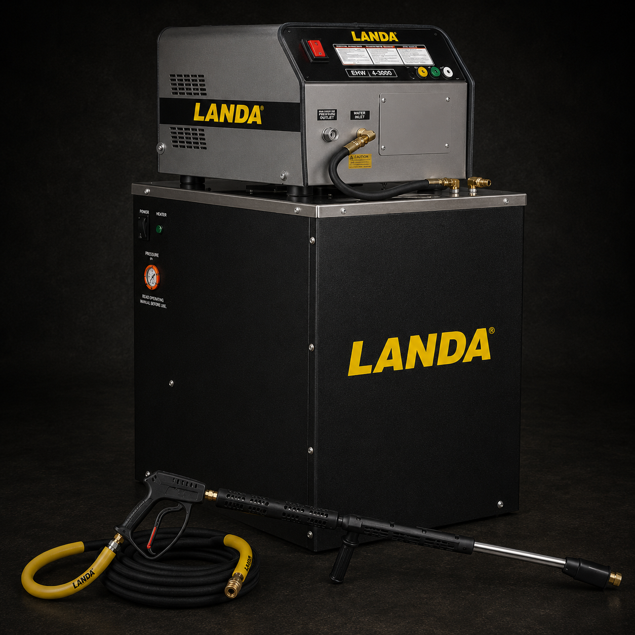 Landa EHW Series hot water pressure washer