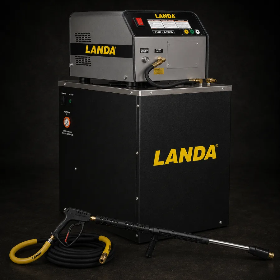 Landa EHW Series hot water pressure washer