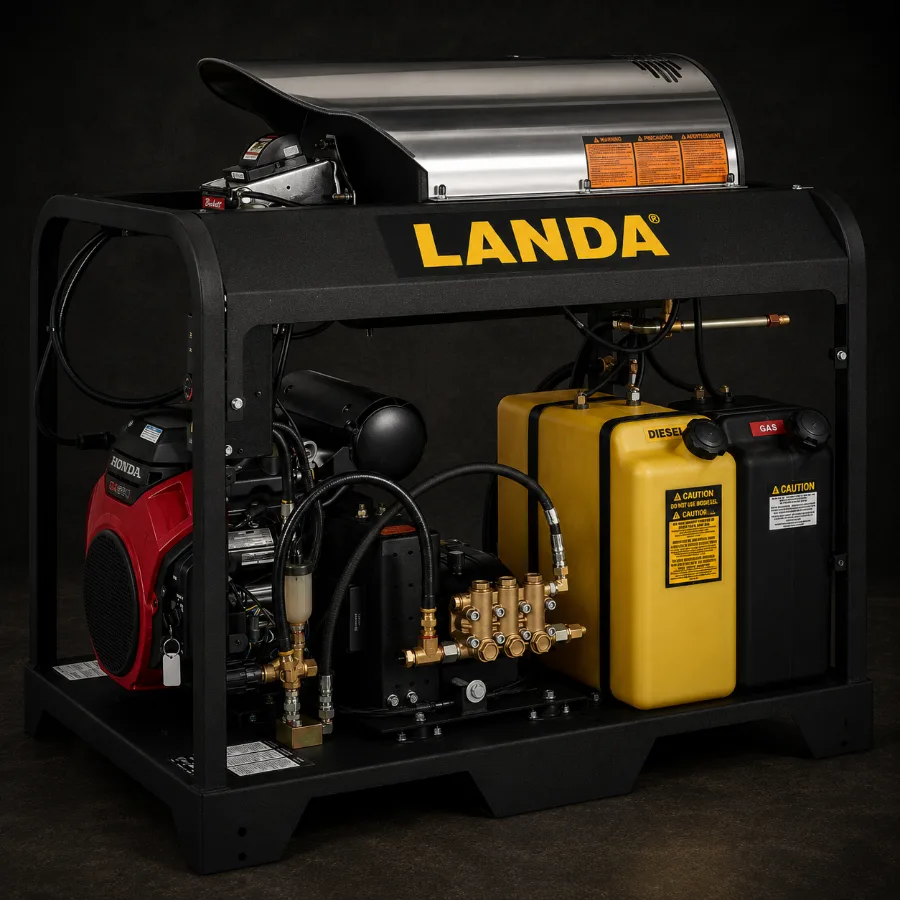Landa PGDC Series hot water pressure washer