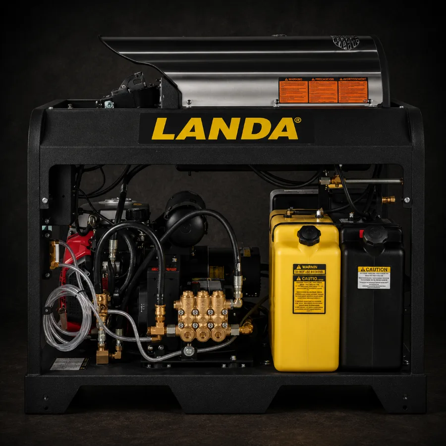 Landa PGHW Series hot water pressure washer