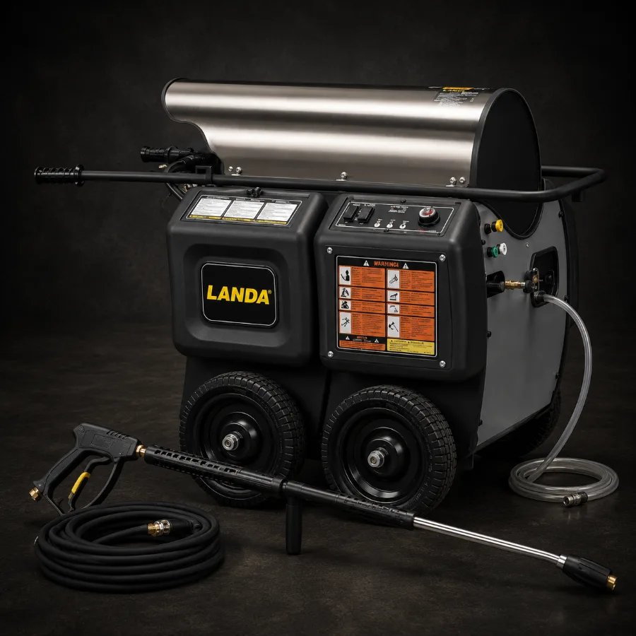Landa PHW Series hot water pressure washer