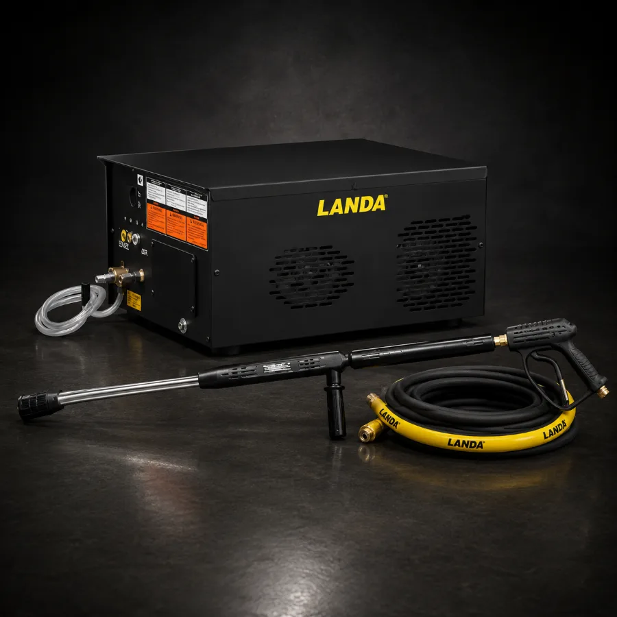 Landa SEA mild steel cold water pressure washer