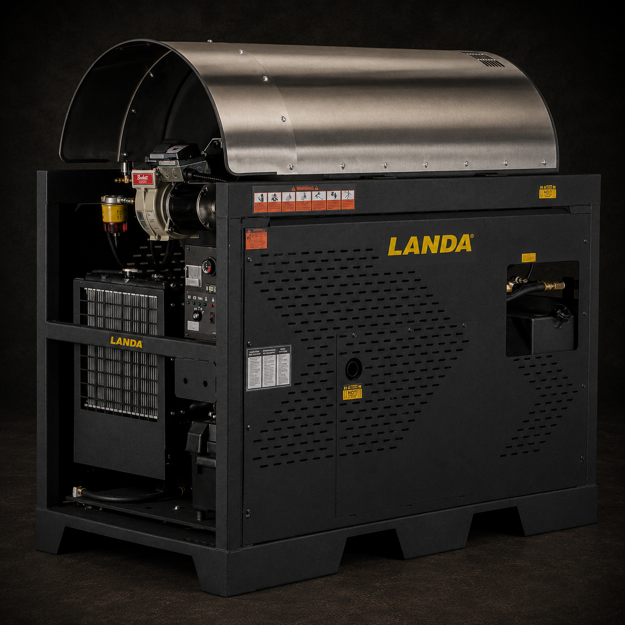 Landa SLX Series hot water pressure washer