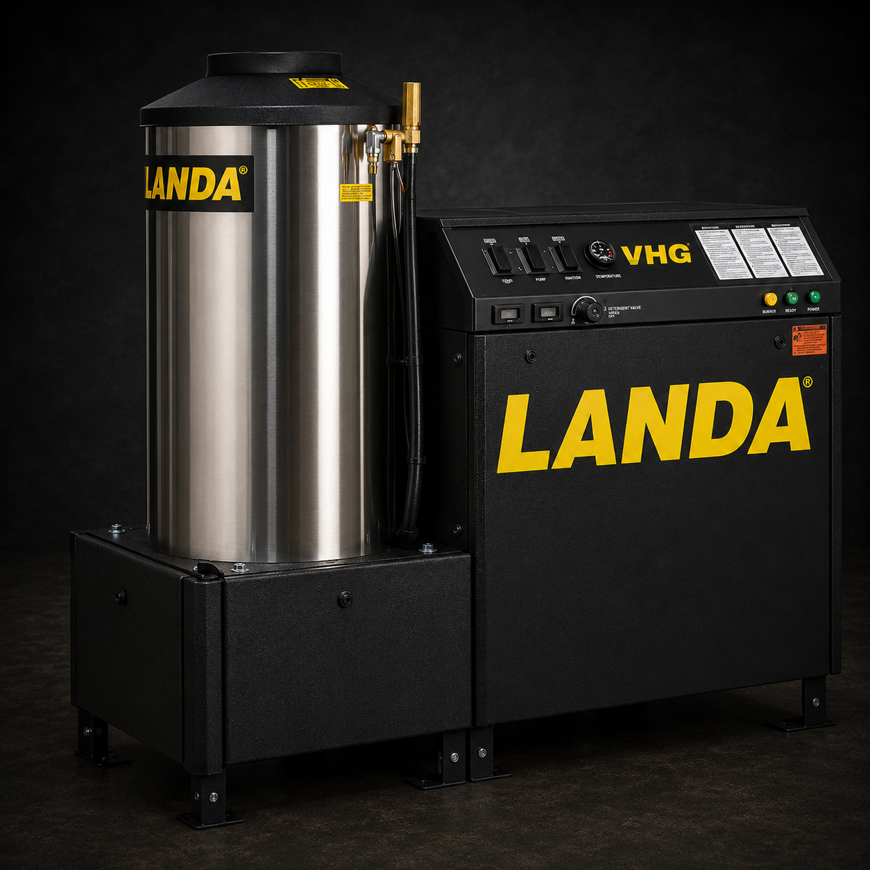 Landa VHG Series hot water pressure washer
